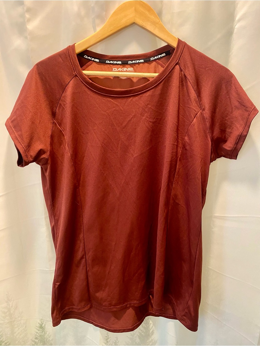 Dakine Women's MTB Mountain Bike Short Sleeve Tee - Maroon